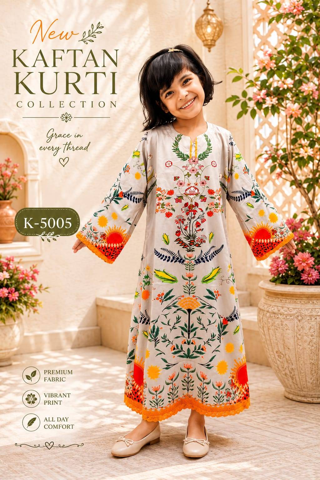  JUNE EDITION VOL 2 Kids Luxury Collection by The Wonder Woman K-5005 TO K5008 Beautiful Festive Colorful Fancy Casual Wear Imported Mal Satin Dresses At Wholesale Price